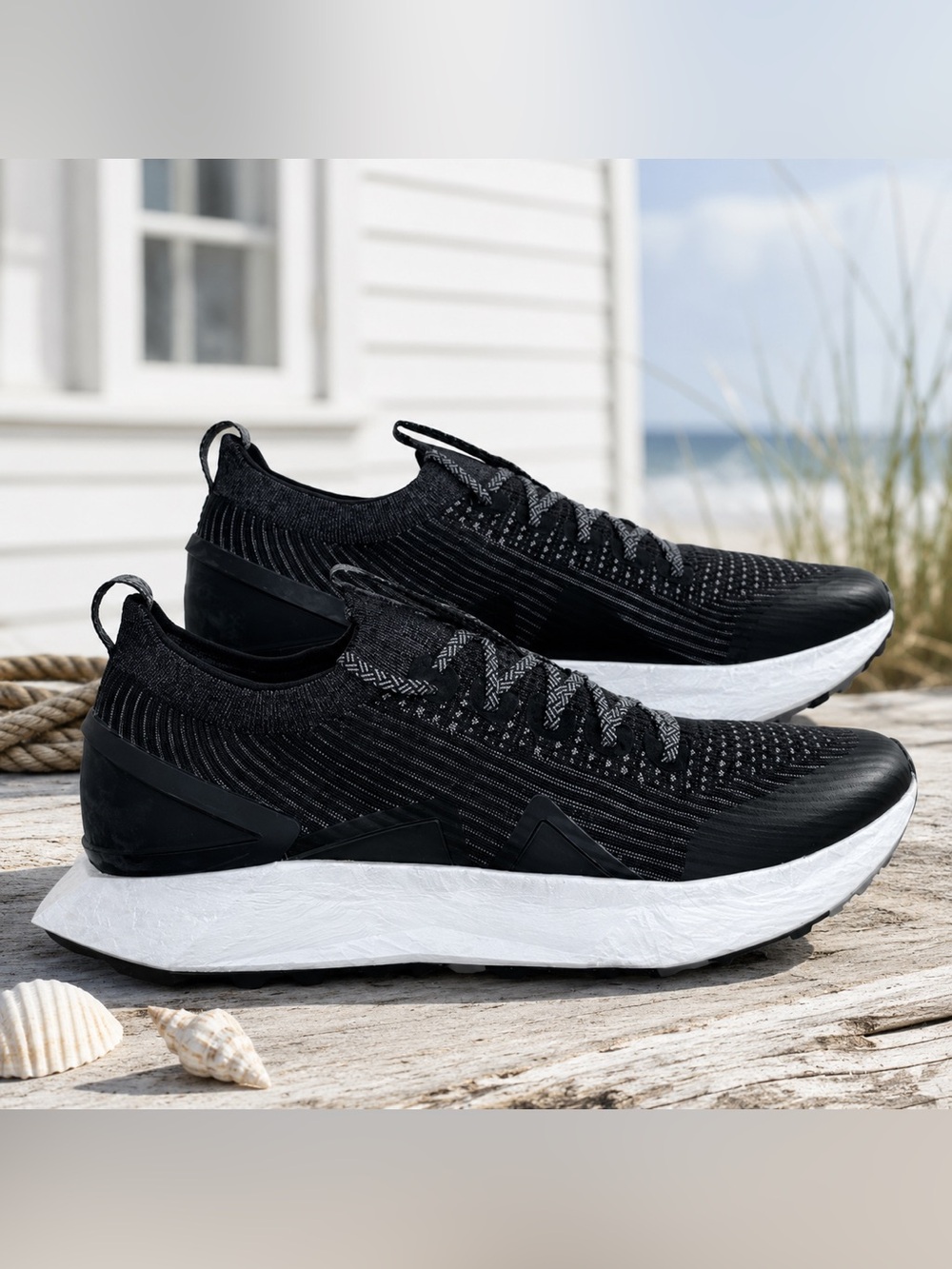 Allbirds Tree Flyer 2 Running Shoes Men’s 12.5 Natural Black Blizzard NIB